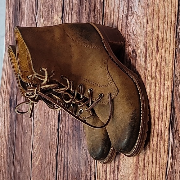 Frye Shoes - Frye Sabrina 6g lace up boots